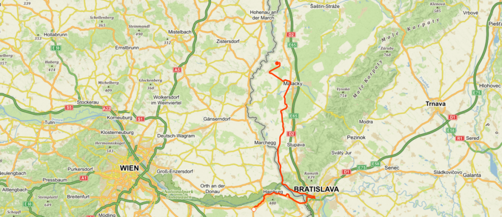 Dunajska stezka_Den6_mapa