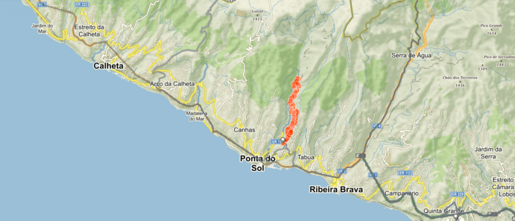 Madeira_Mapa_den3_Levády ve výškách