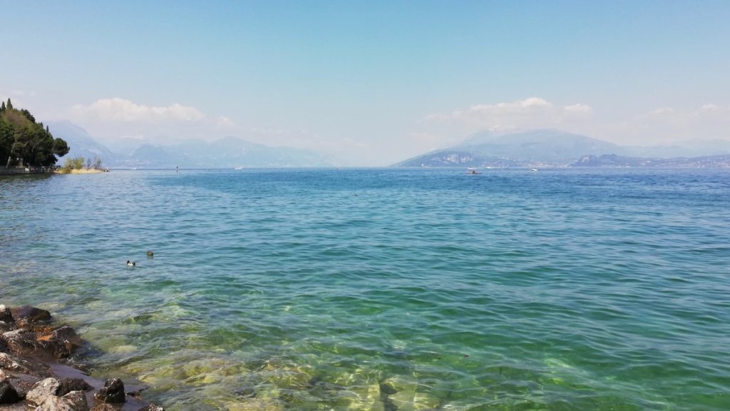 Jezero Lago di Garda JIH