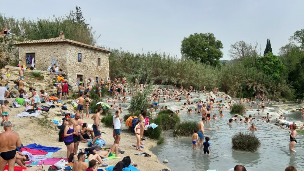 Přírodní termální lázně Saturnia